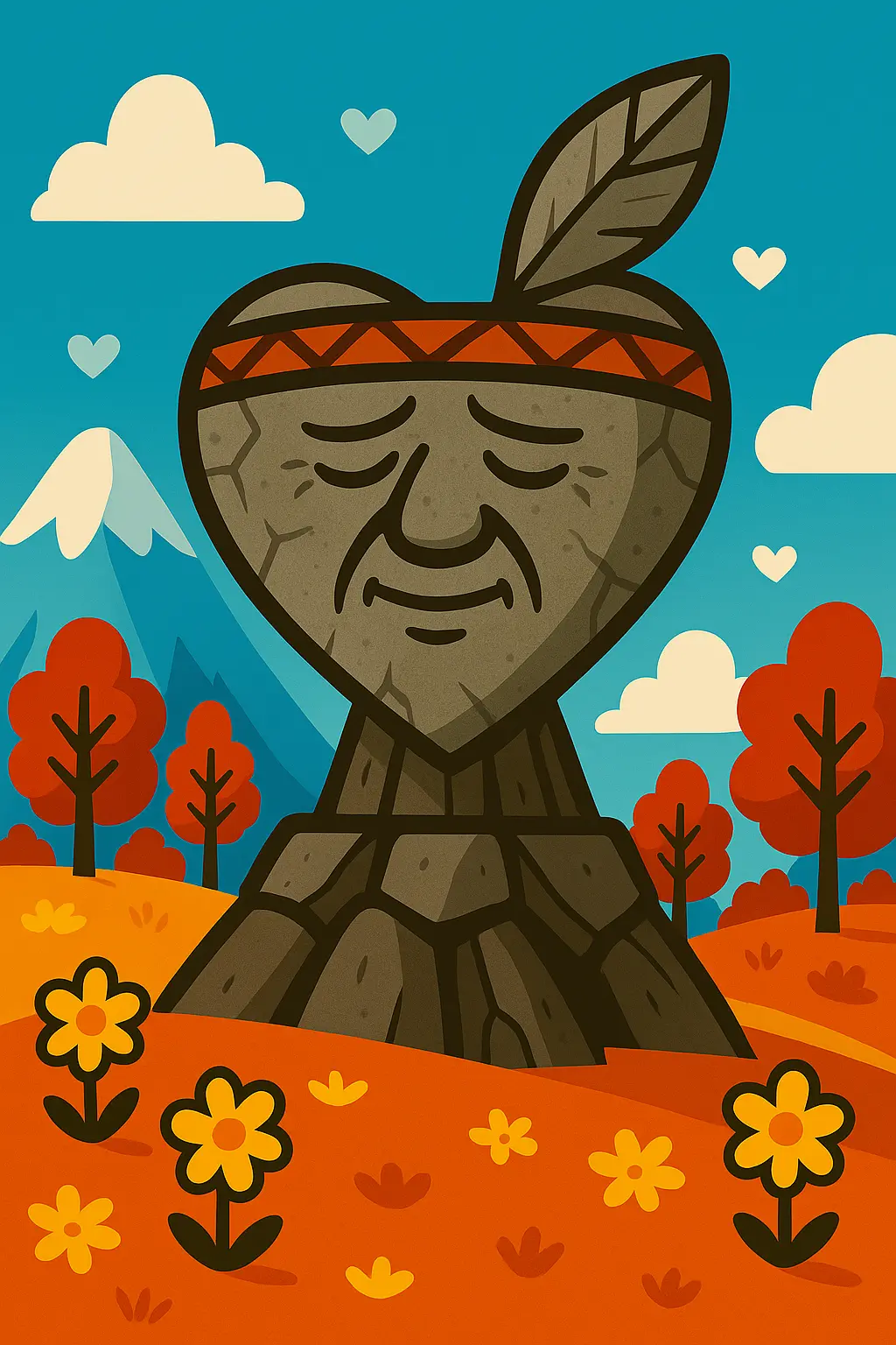 Terre di Sacro Cuore — ambiente illustrato del mondo Unilover