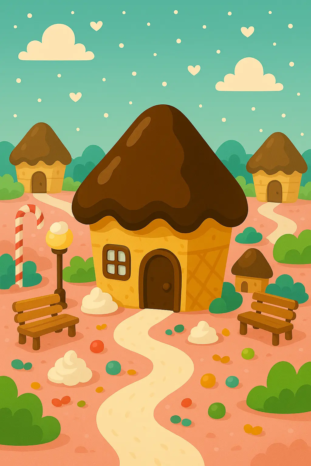 Campogelato — ambiente illustrato del mondo Unilover